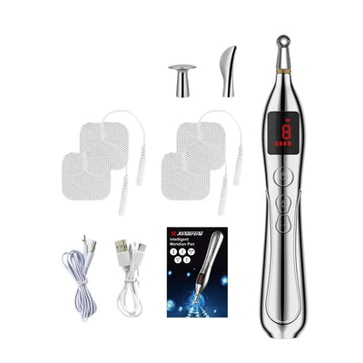 Electric Acupuncture Pen Pain Relief Therapy Muscle Healing Accupuncture Full Body Deep Tissue Massage Beauty Health Care Tools